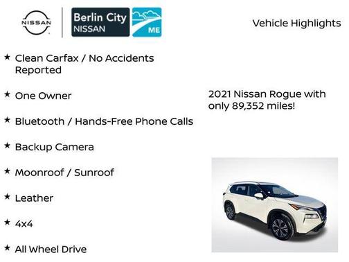 2021 Nissan Rogue SV