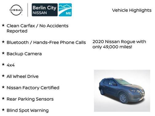 2020 Nissan Rogue SV