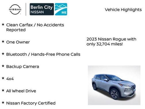 2023 Nissan Rogue SV