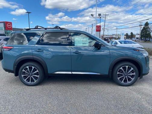 Baltic Teal 2026 Nissan Pathfinder Platinum