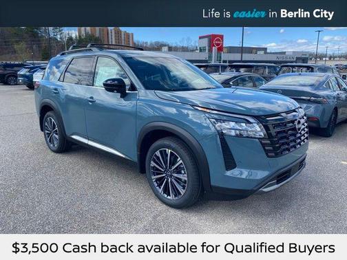 Baltic Teal 2026 Nissan Pathfinder Platinum
