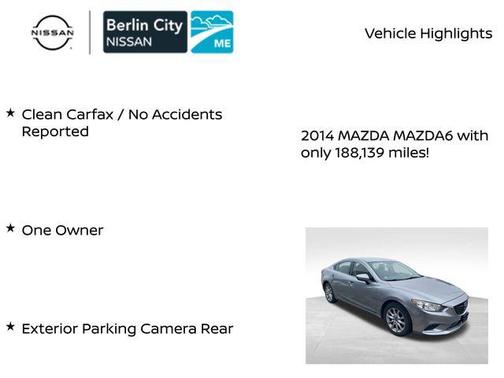 2014 Mazda Mazda6 i Sport