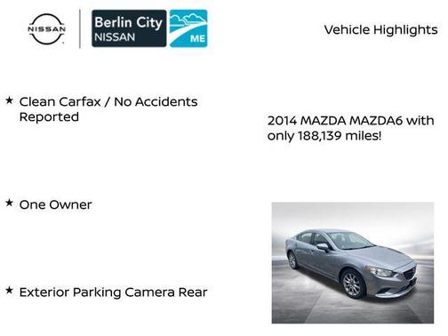 2014 Mazda Mazda6 i Sport