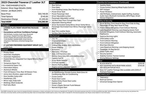 2023 Chevrolet Traverse LT Leather
