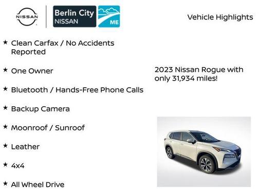 2023 Nissan Rogue SV