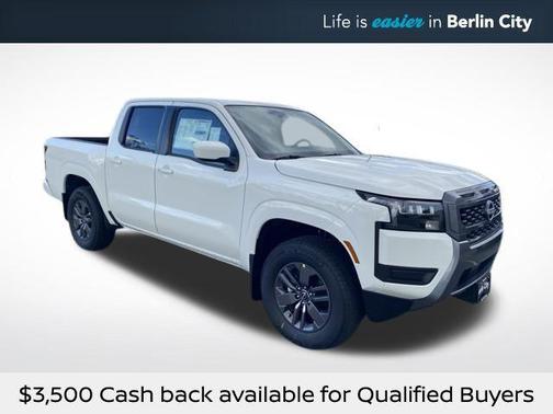 Glacier White 2026 Nissan Frontier SV