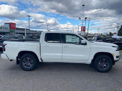 Glacier White 2026 Nissan Frontier SV