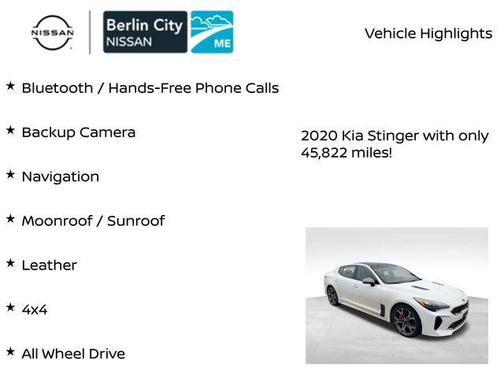 2020 Kia Stinger GT1