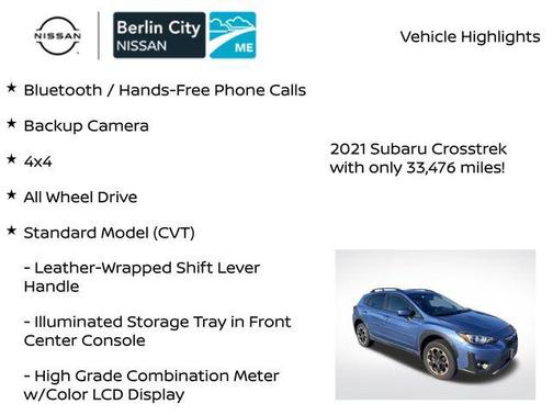 2021 Subaru Crosstrek Premium
