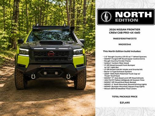 Citrus Strike 2026 Nissan Frontier PRO-4X