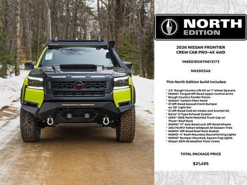 Citrus Strike 2026 Nissan Frontier PRO-4X