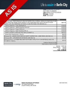 2017 MINI Clubman Cooper ALL4