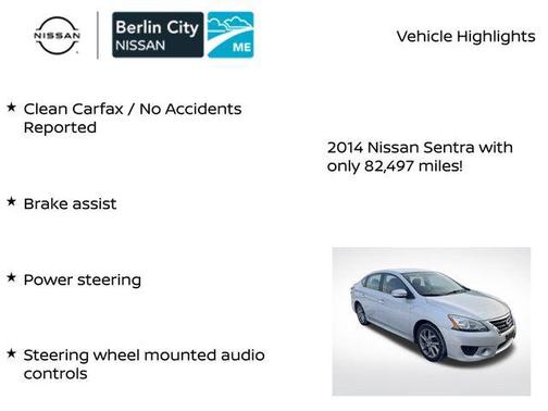 2014 Nissan Sentra SR