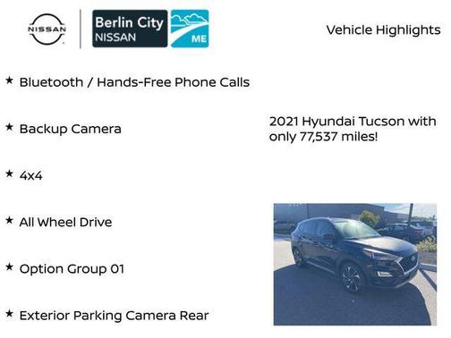 Black Noir Pearl 2021 Hyundai TUCSON Sport