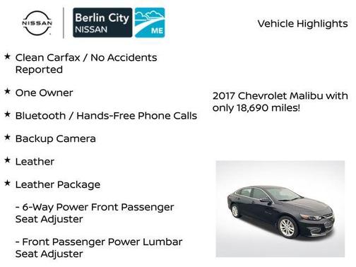 2017 Chevrolet Malibu 1LT