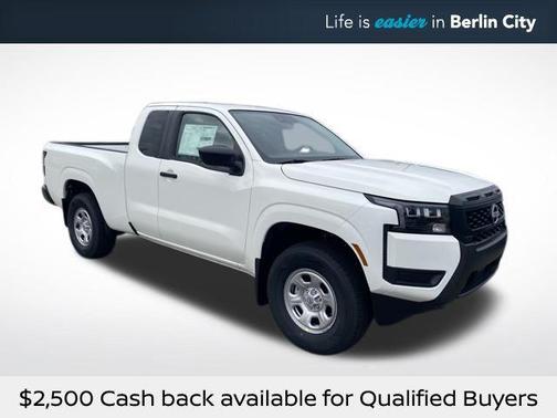Glacier White 2026 Nissan Frontier S