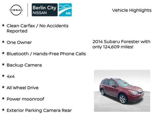 2014 Subaru Forester 2.5i Premium