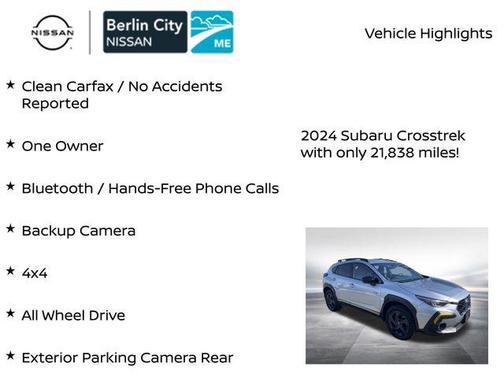 2024 Subaru Crosstrek Sport