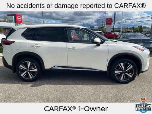 Pearl White Tricoat 2021 Nissan Rogue Platinum