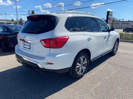 Glacier White 2020 Nissan Pathfinder S 4WD