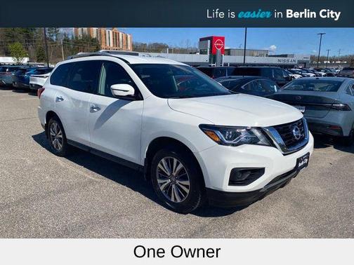 Glacier White 2020 Nissan Pathfinder S 4WD
