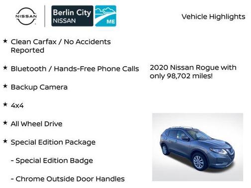 2020 Nissan Rogue S