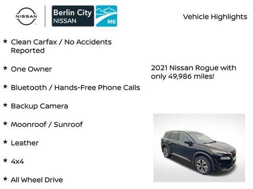 2021 Nissan Rogue SV
