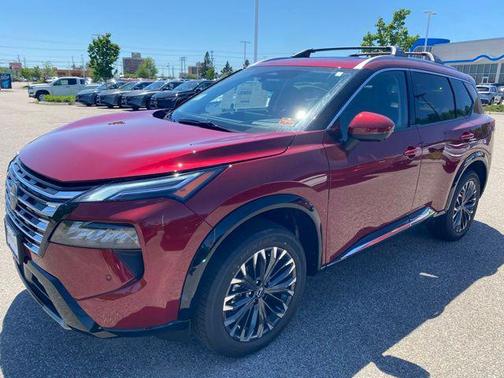Scarlet Ember Tintcoat 2026 Nissan Rogue Platinum