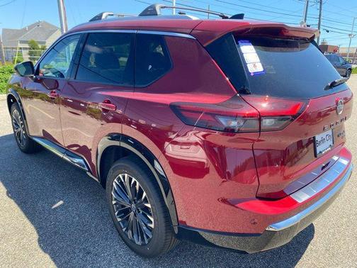 Scarlet Ember Tintcoat 2026 Nissan Rogue Platinum
