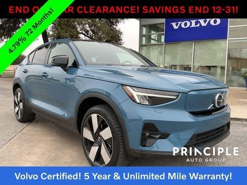 2023 Volvo C40 Recharge Pure Electric Twin Ultimate