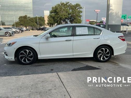 White Orchid Pearl 2017 Honda Accord EX-L