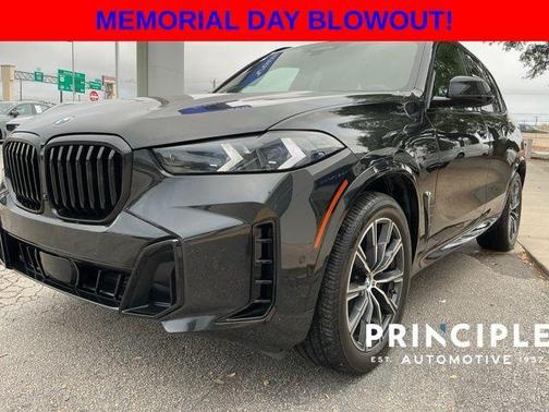 Black Sapphire Metallic 2024 BMW X5 xDrive40i