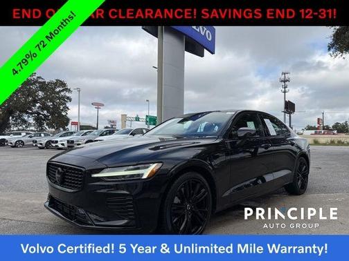 2024 Volvo S60 Recharge Plug-In Hybrid T8 Plus Black Edition