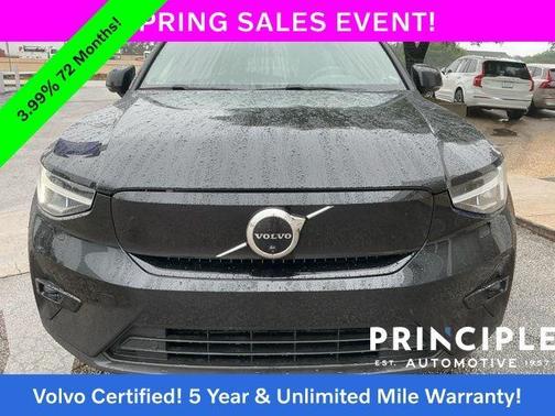 Onyx Black Metallic 2023 Volvo C40 Recharge Pure Electric Twin Ultimate
