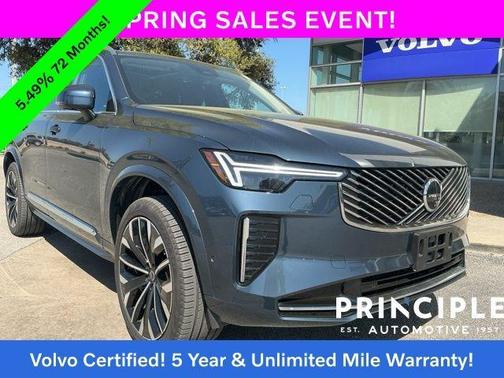 Denim Blue Metallic 2025 Volvo XC90 B5 Plus