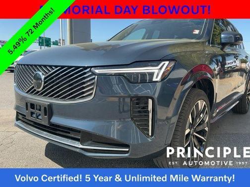 Denim Blue Metallic 2025 Volvo XC90 B5 Plus
