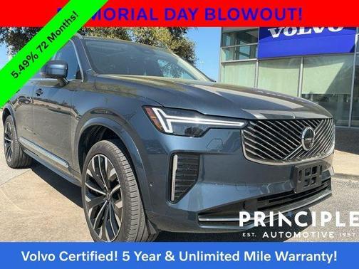 Denim Blue Metallic 2025 Volvo XC90 B5 Plus