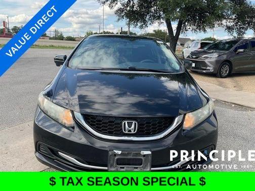 Crystal Black Pearl 2015 Honda Civic EX