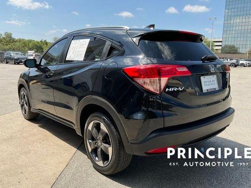 Crystal Black Pearl 2018 Honda HR-V EX-L w/Navigation