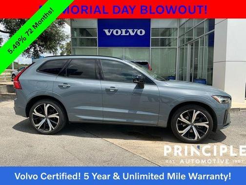 Thunder Gray Metallic 2023 Volvo XC60 B5 Ultimate Dark Theme