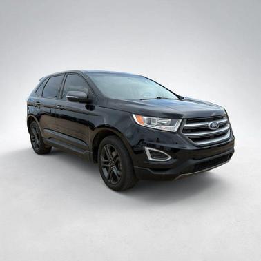 Shadow Black 2018 Ford Edge SEL