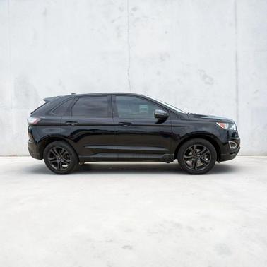 Shadow Black 2018 Ford Edge SEL