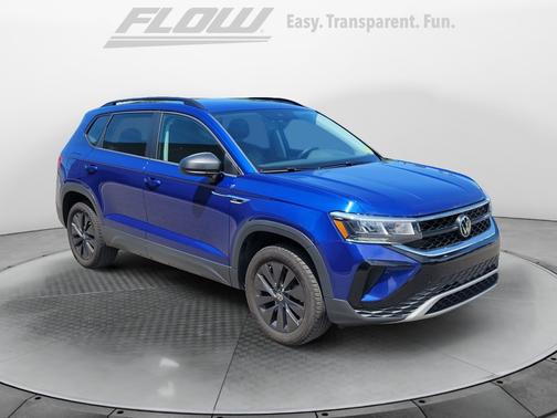 Dusk Blue Metallic 2024 Volkswagen Taos 1.5T S