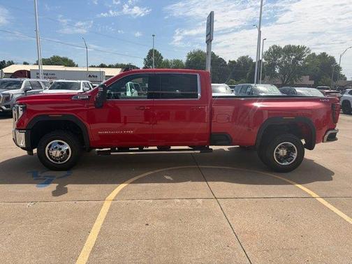 Red 2026 GMC Sierra 3500 SLE
