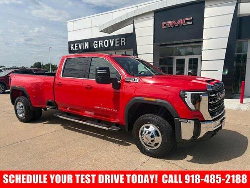 Red 2026 GMC Sierra 3500 SLE