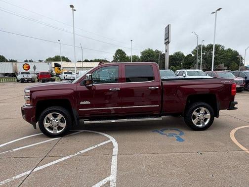 Red 2016 Chevrolet Silverado 2500 High Country