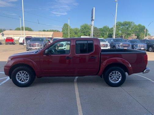 Maroon 2019 Nissan Frontier SV