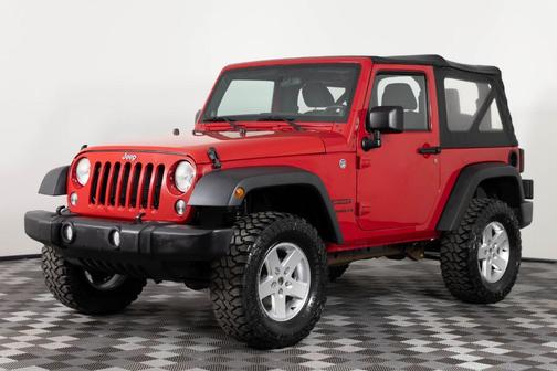 Flame Red Clearcoat 2014 Jeep Wrangler Sport