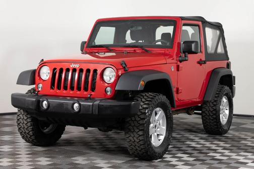 Flame Red Clearcoat 2014 Jeep Wrangler Sport
