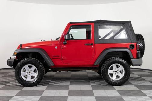 Flame Red Clearcoat 2014 Jeep Wrangler Sport
